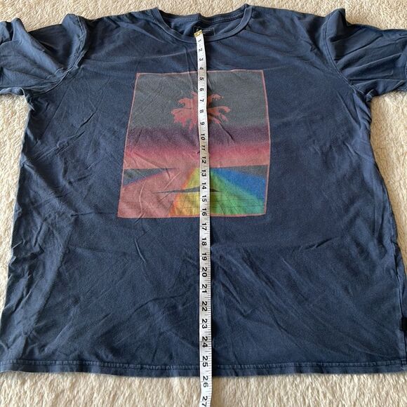 QuickSilver palm tree short sleeve shirt size xl - Picture 13 of 16